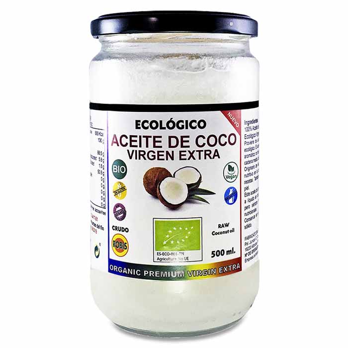 ACEITE DE COCO VIRGEN EXTRA ECO 500 ML