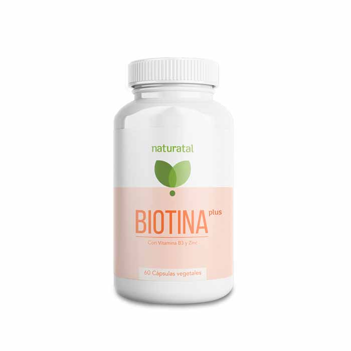 BIOTINA PLUS Vitamina B3 y Zinc 60 CAPS