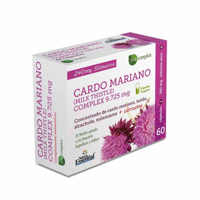 CARDO MARIANO COMPLEX 9725 MG 60 CAP