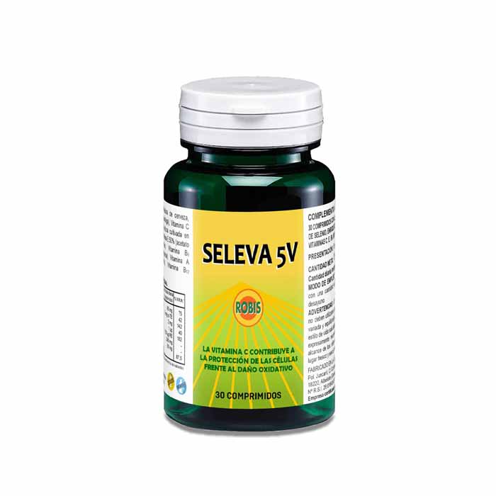 SELEVA 5V Selenio + 5 Vitaminas 500 MG 30 COMP